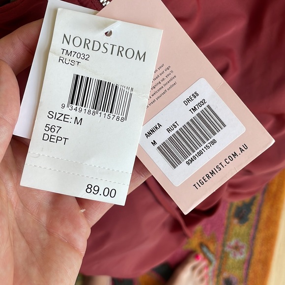 Tiger Mist Anika Ruched Side Strappy Mini Dress - Picture 5 of 5